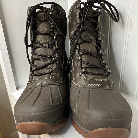 Men's Brown Size 13M L.L. Bean Waterproof/Insulated Boot - Picture 1 of 6